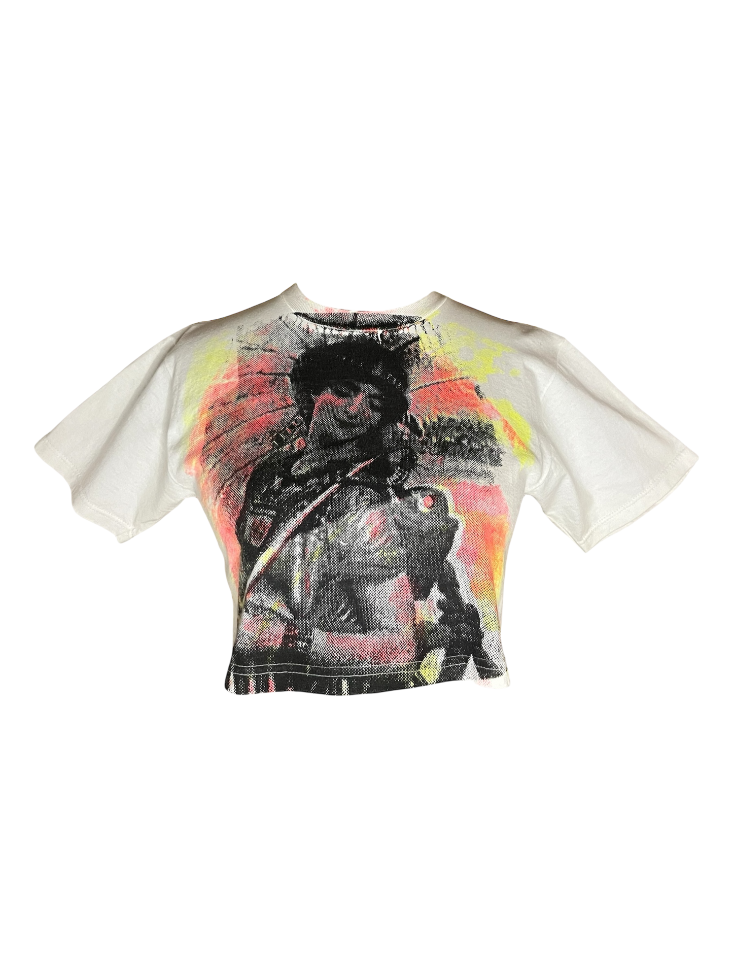 anna sui “lady parasole” cropped tee, s/s 1994