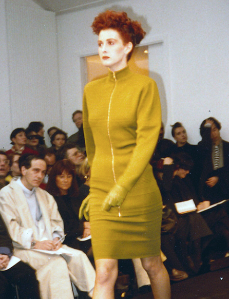 azzedine alaïa zipper mini dress, a/w 1986