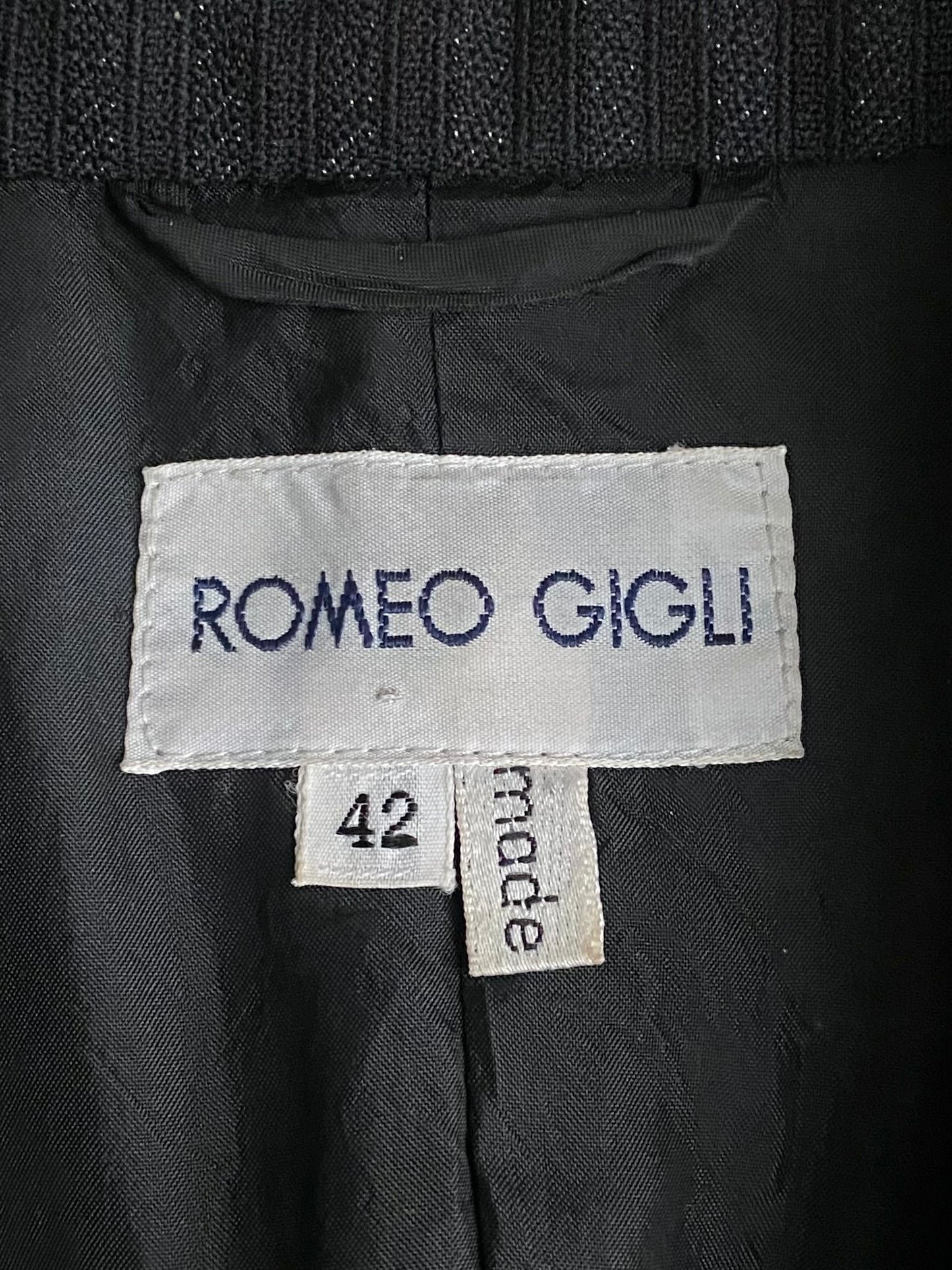 romeo gigli swallow tail evening jacket, a/w 1989