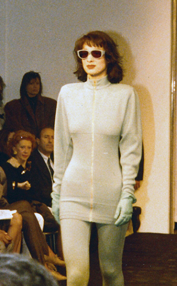 azzedine alaïa zipper mini dress, a/w 1986