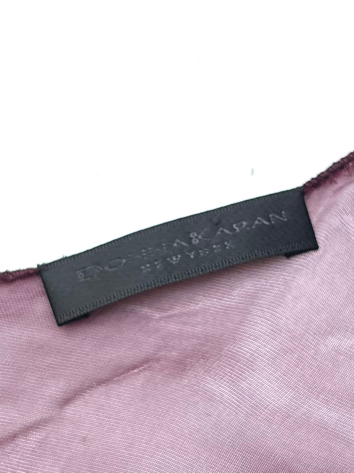 donna karan patchwork bias cut tank, a/w 2002