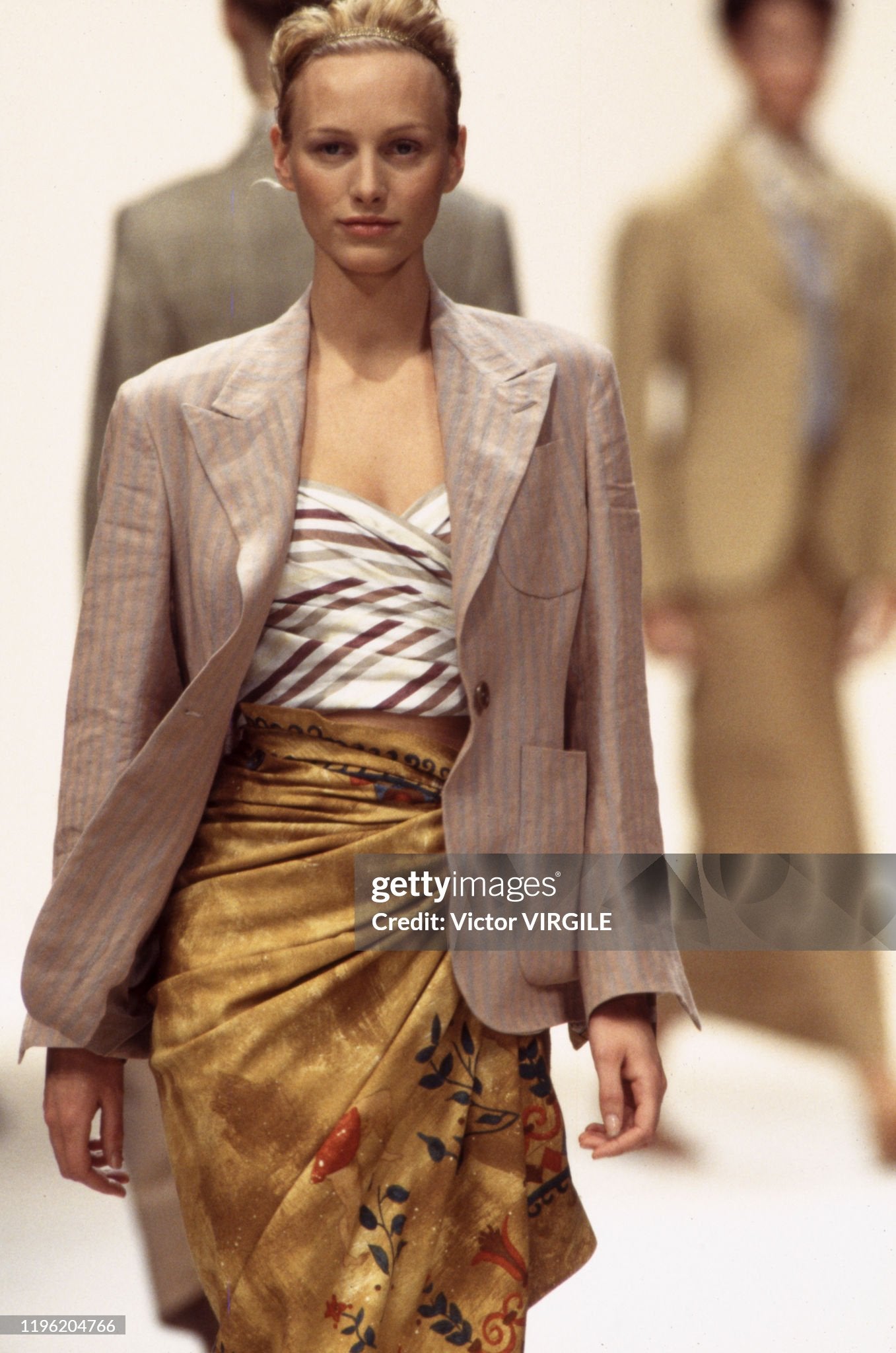 romeo gigli double breasted halter bustier, s/s 1994