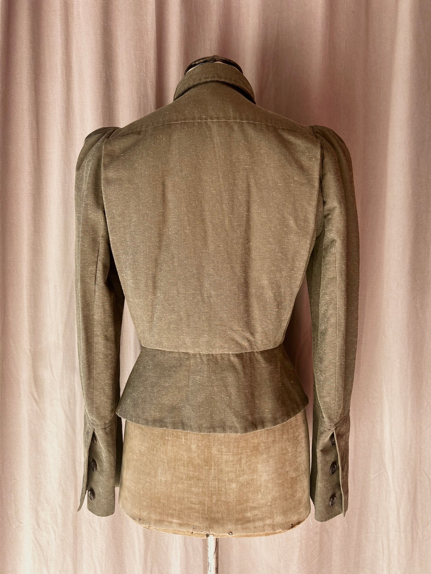 martine sitbon padded caban, a/w 2001