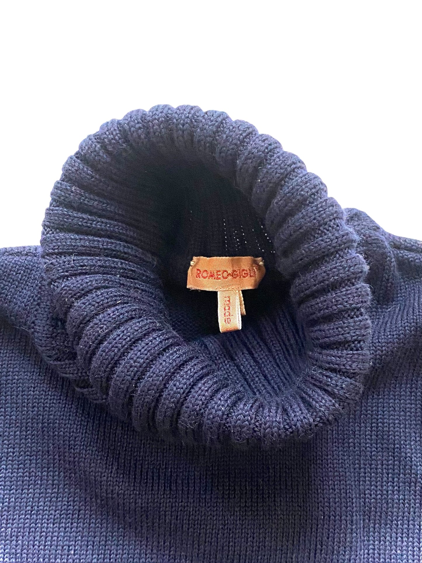 romeo gigli woven knit jumper, a/w 1992