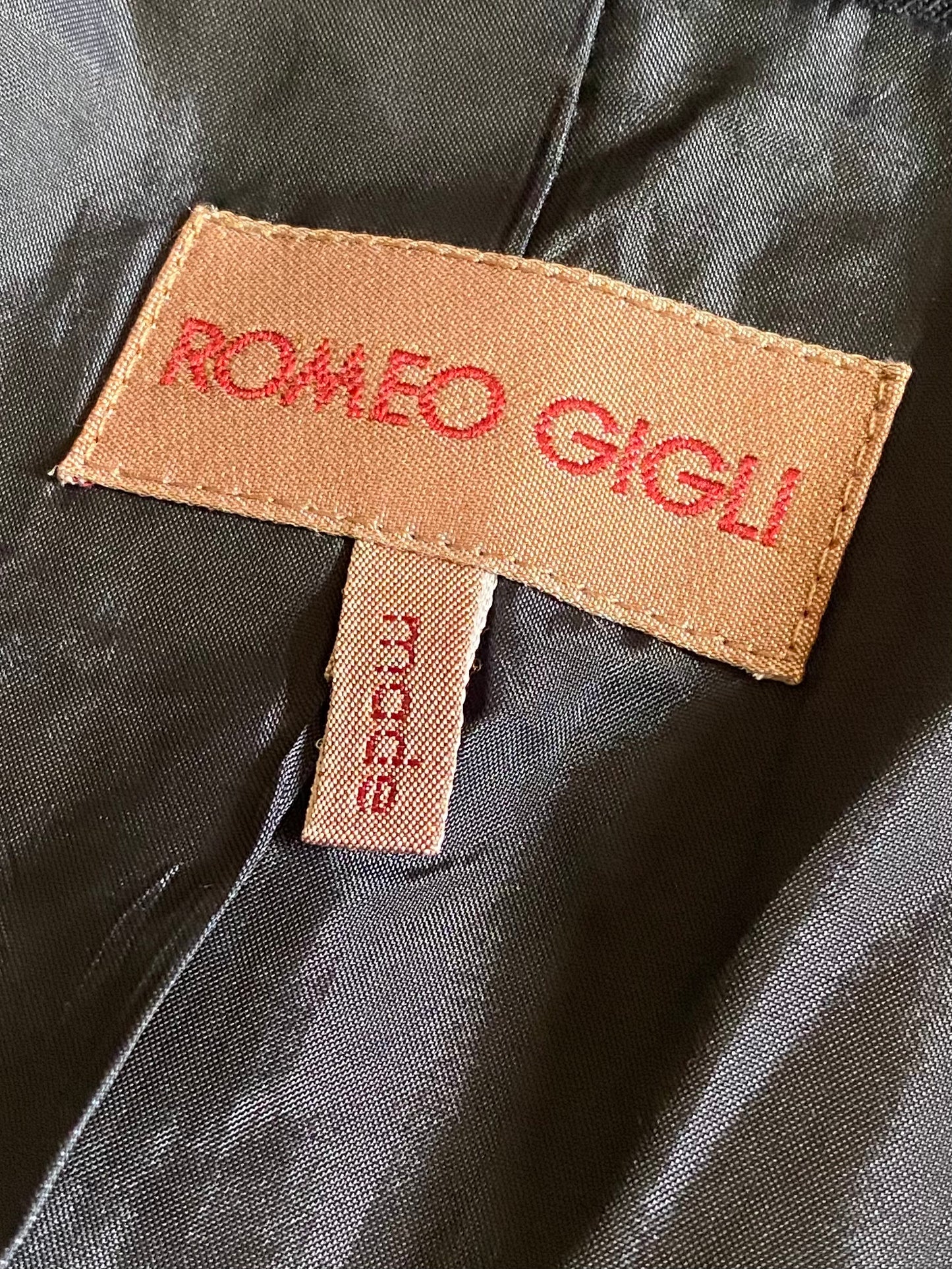 romeo gigli draped hem jacket, f/w 1995