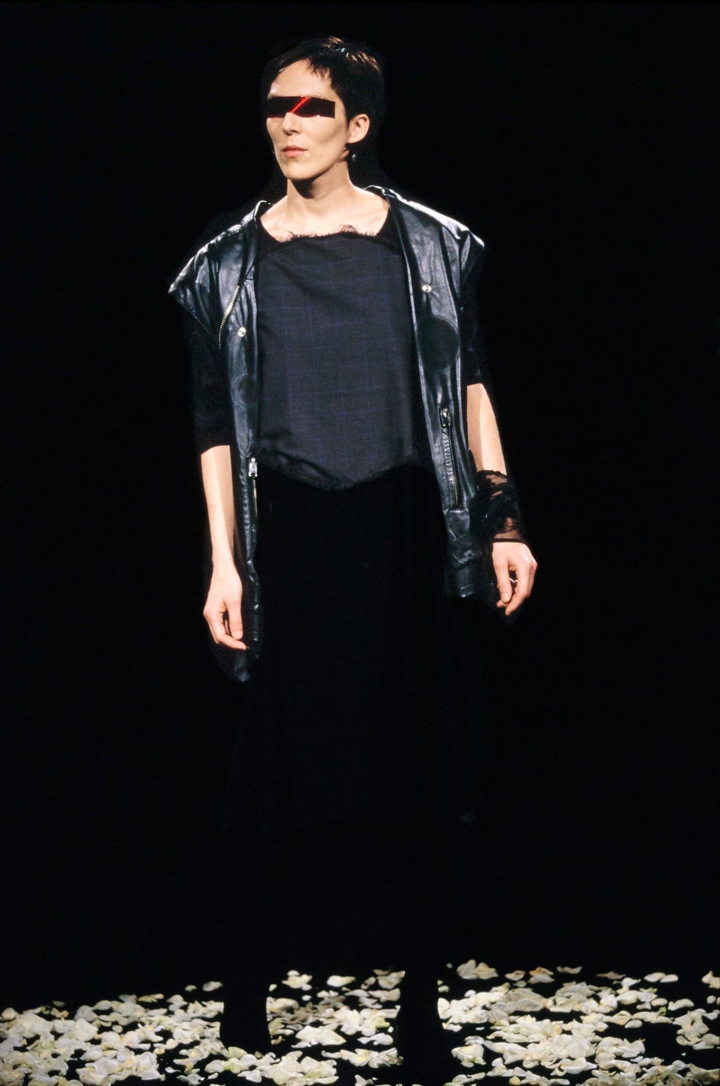 martin margiela circular insert top, s/s 2001