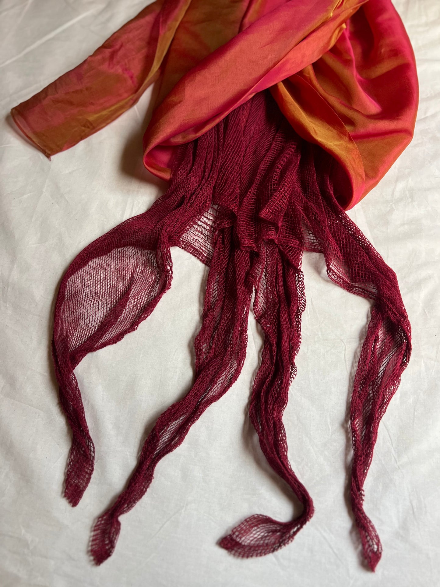 romeo gigli balloon skirt with cotton mesh lining, s/s 1990