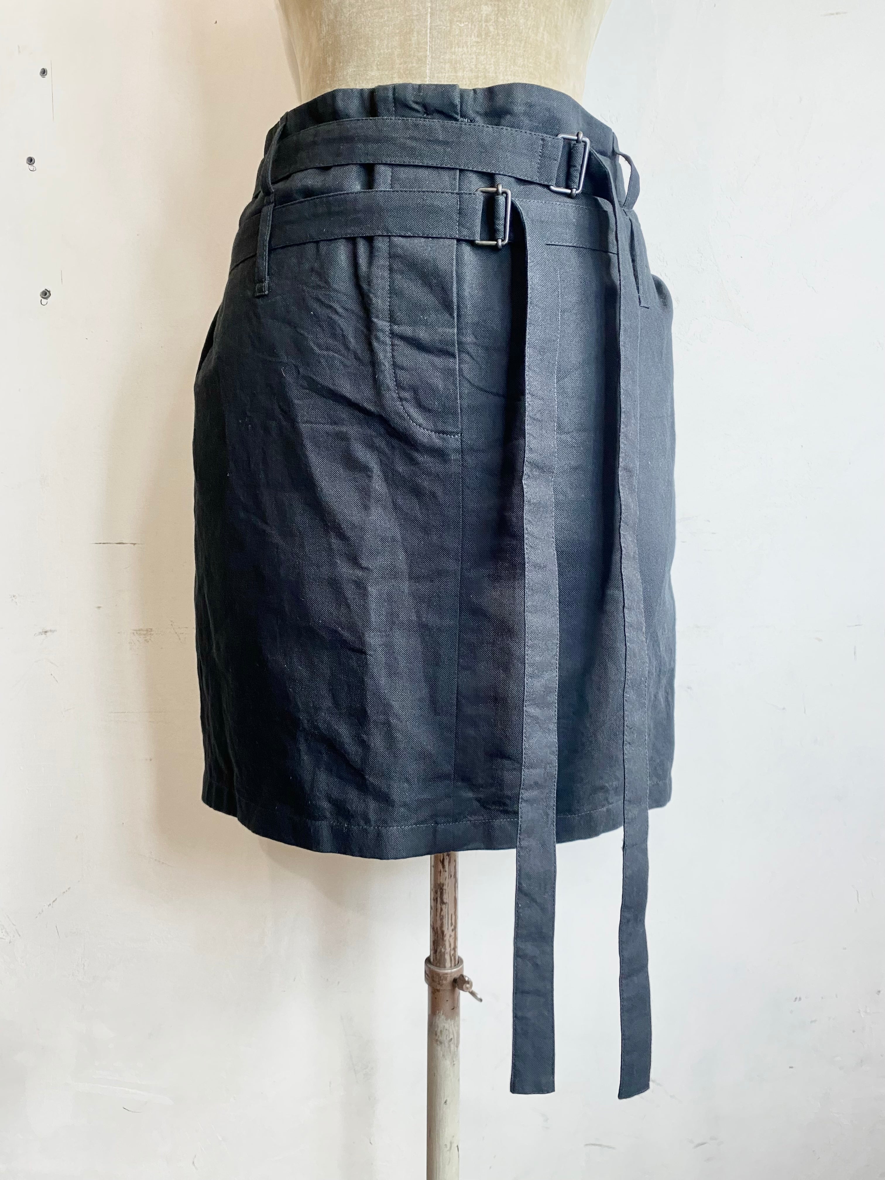 ann demeulemeester bondage skirt, s/s 2004 – catalogue