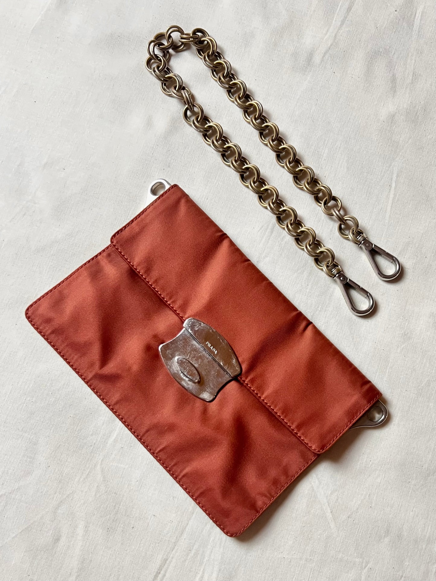 prada envelope clutch, a/w 2004