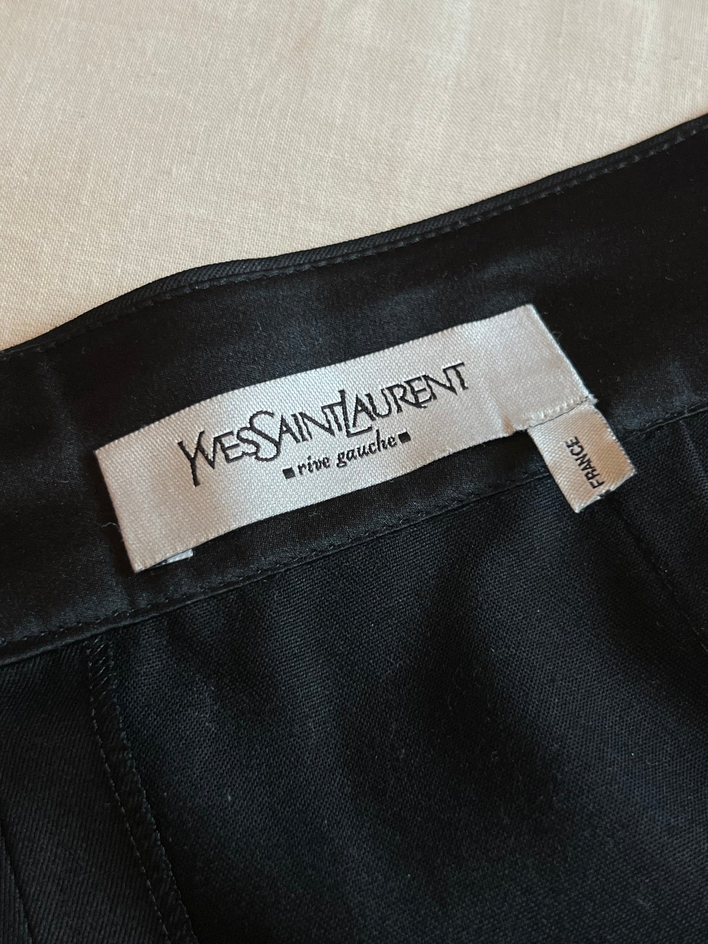 ysl by tom ford button and fringe tuxedo trouser, s/s 2003