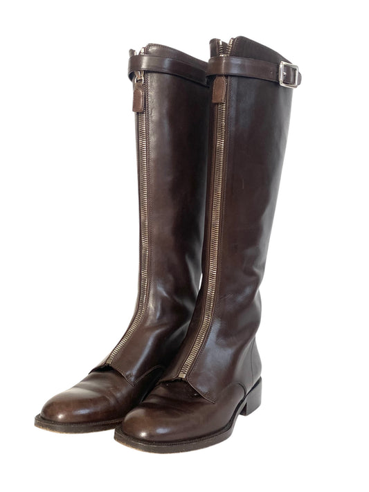 prada zipped riding boots, a/w 1994