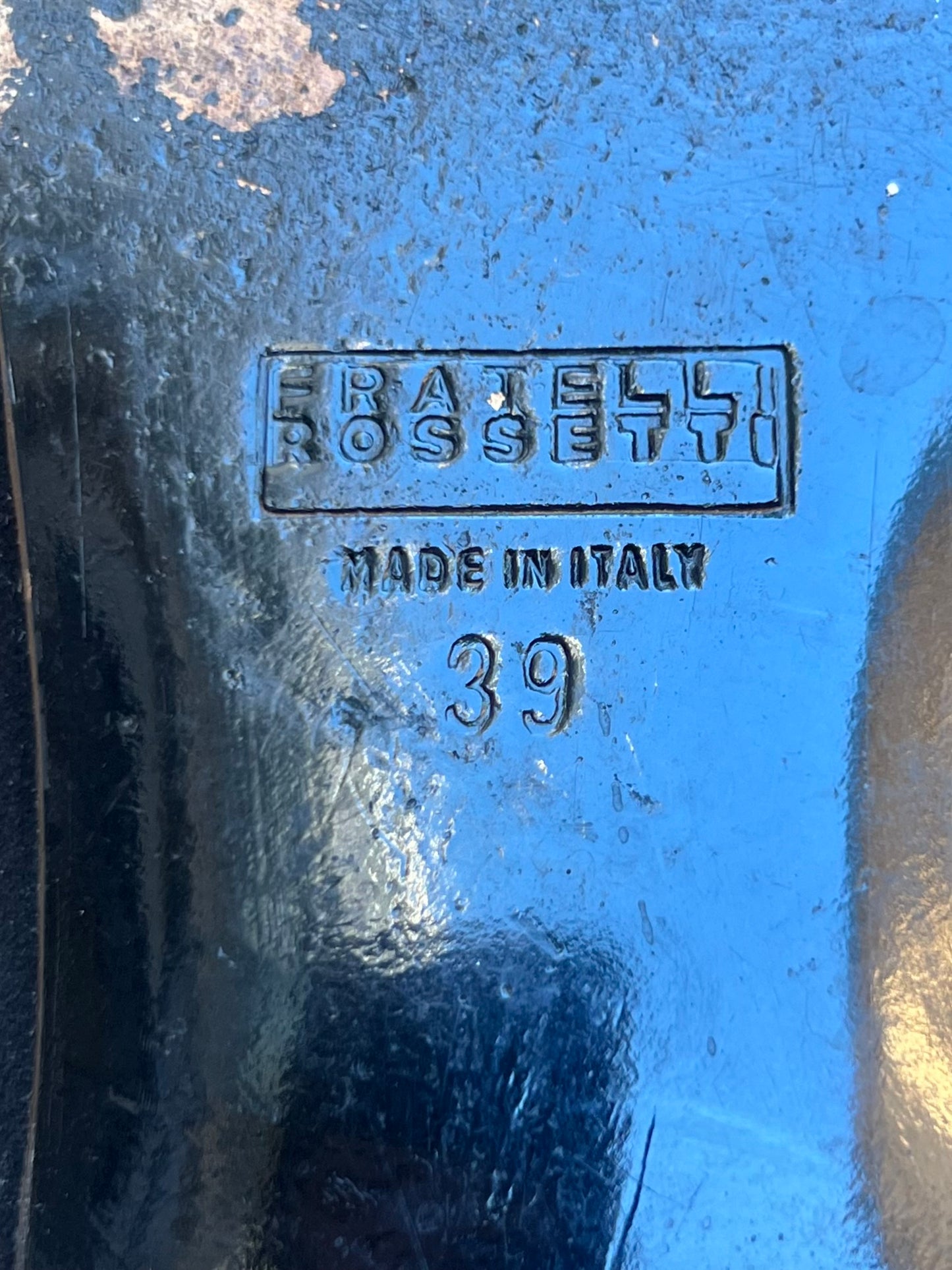 vintage gigli-inspired knotted suede loafers, 1980s