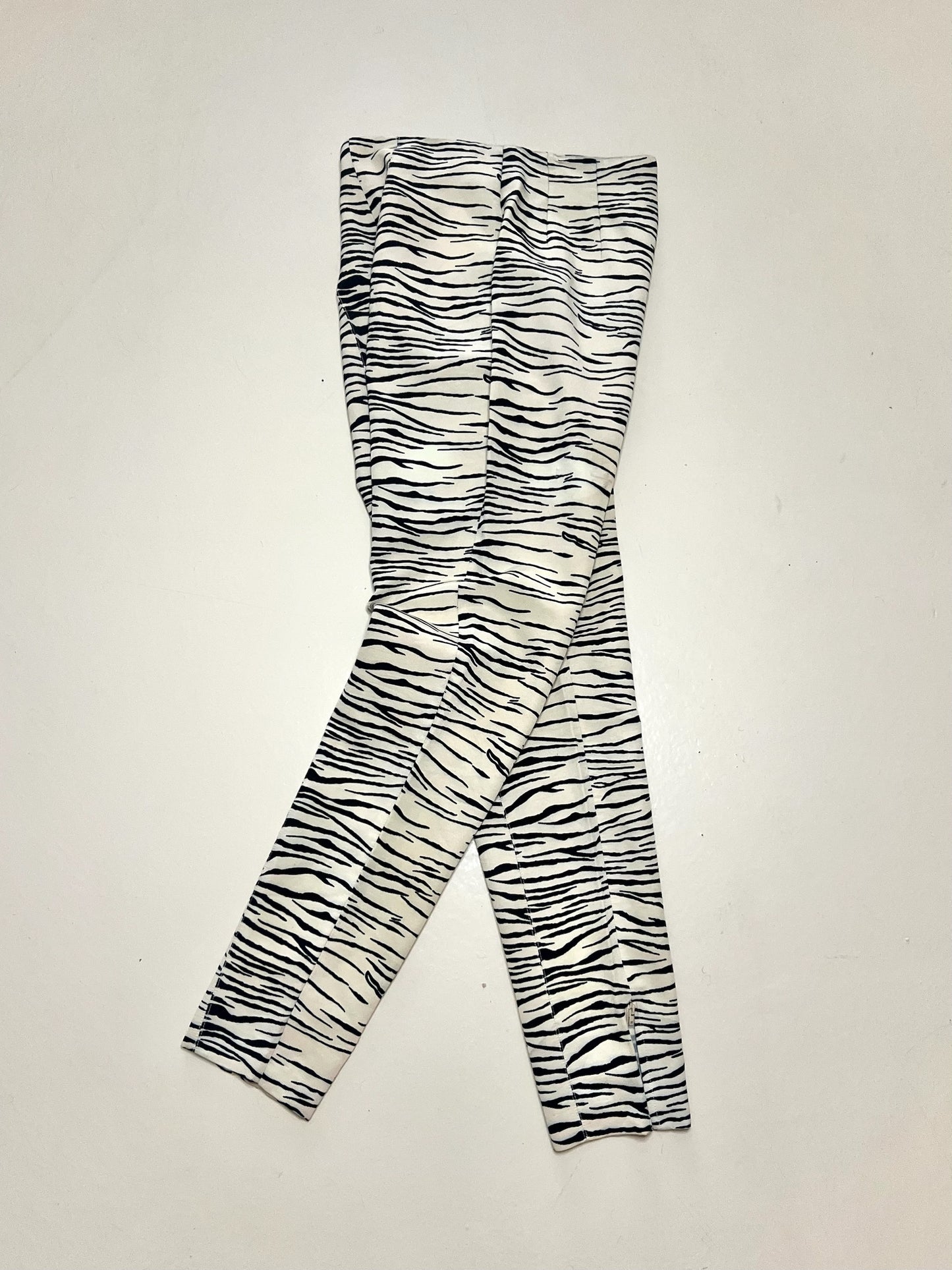rifat ozbek zebra print trousers, a/w 1993