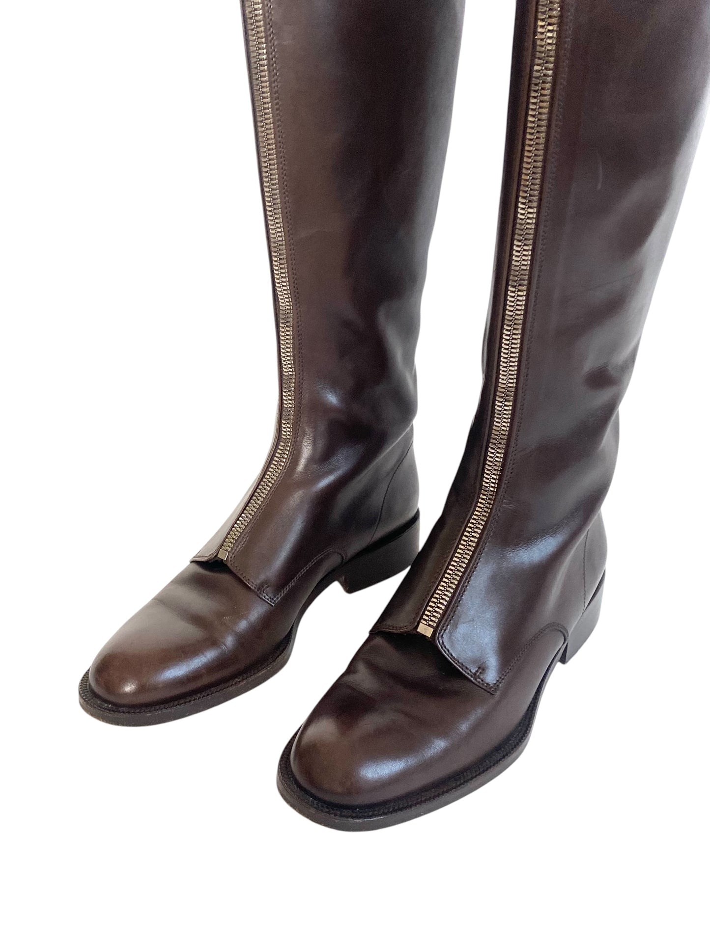 prada zipped riding boots, a/w 1994