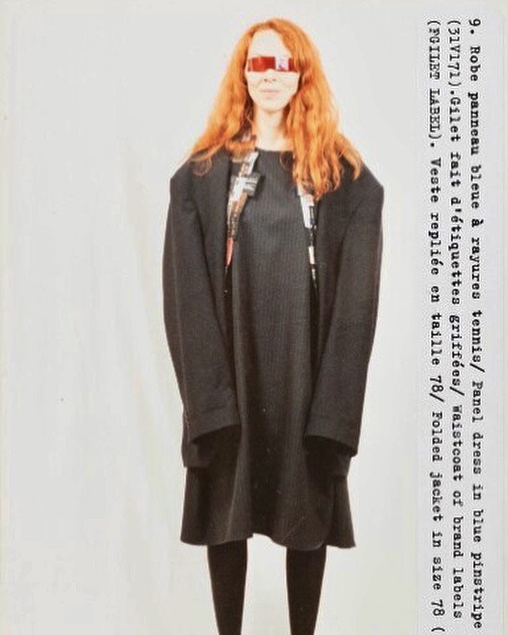 martin margiela XXL tunic dress, s/s 2001