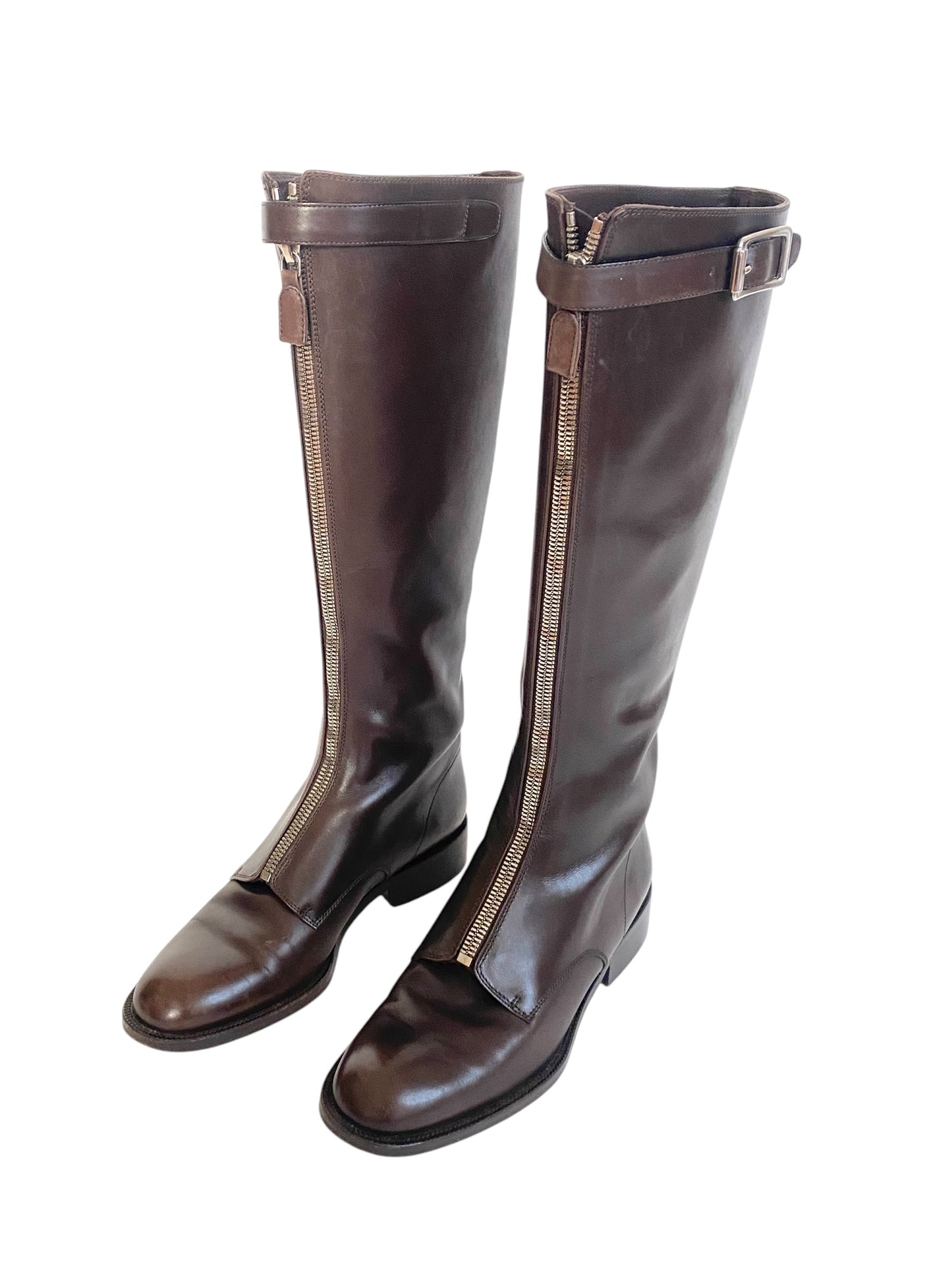 prada zipped riding boots, a/w 1994