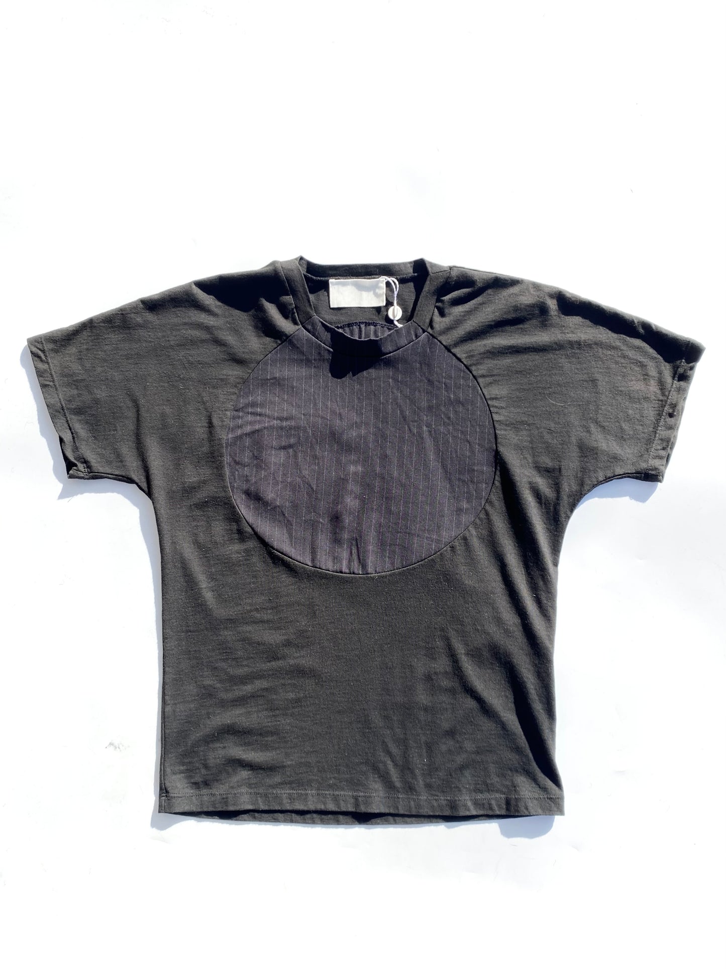 martin margiela circular insert top, s/s 2001