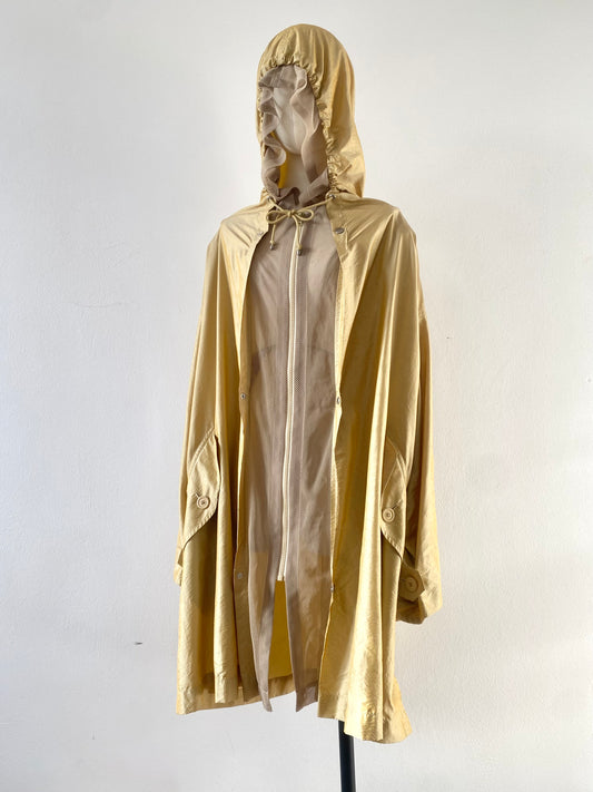 WINDCOAT by issey miyake nylon hooded jacket