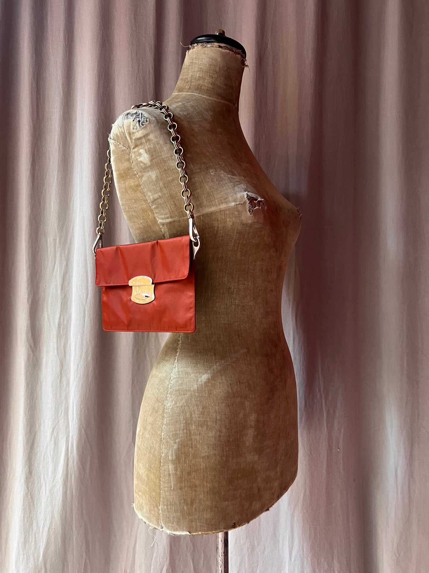 prada envelope clutch, a/w 2004