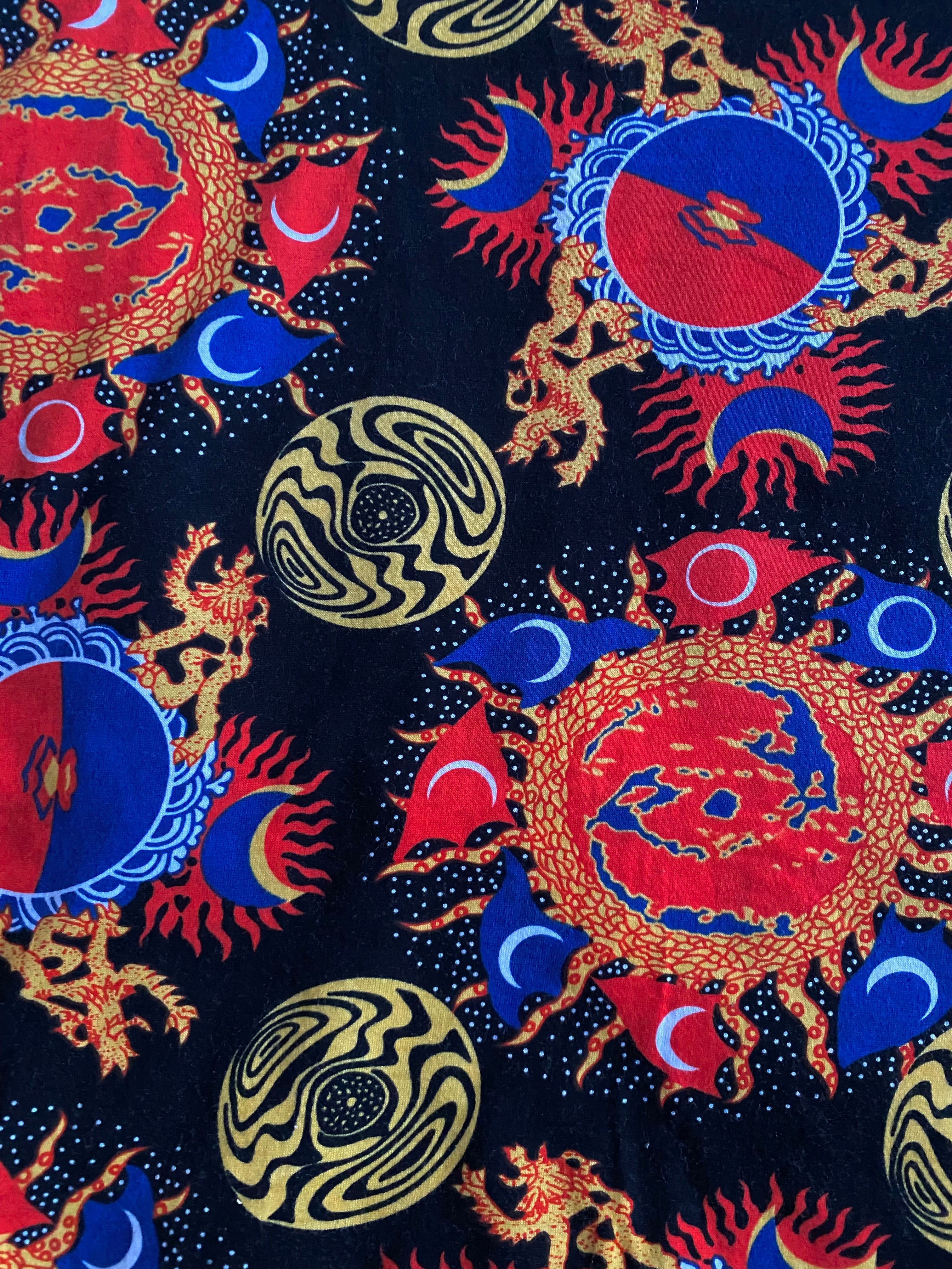 vivienne westwood galaxy print baby t-shirt, f/w 1988