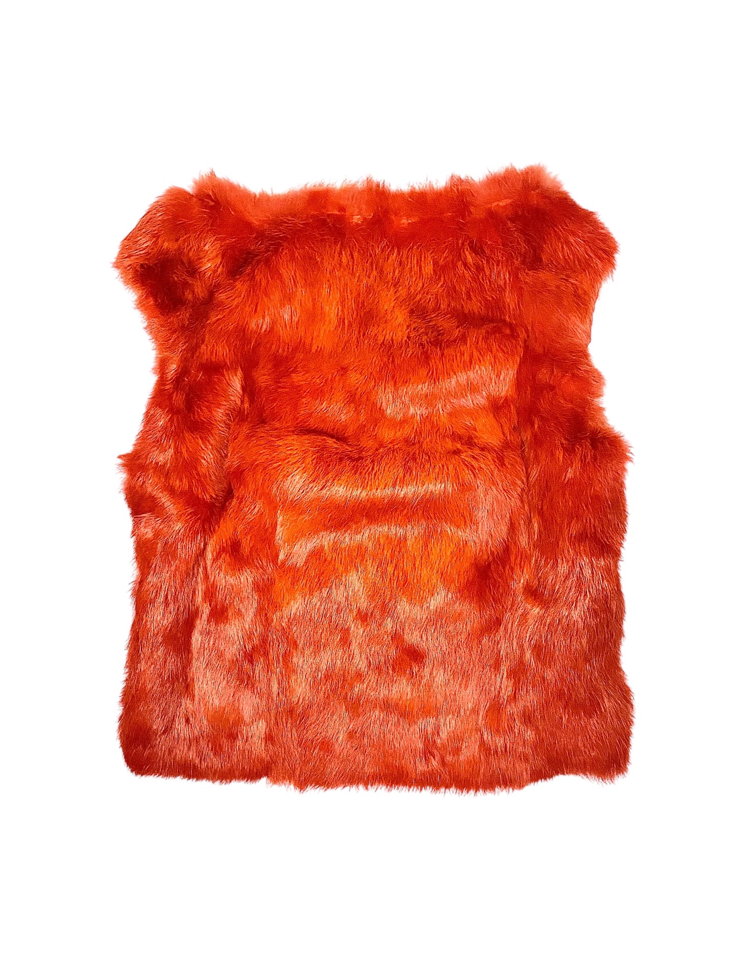 amaya arzuaga fur and knit gilet, a/w 2000