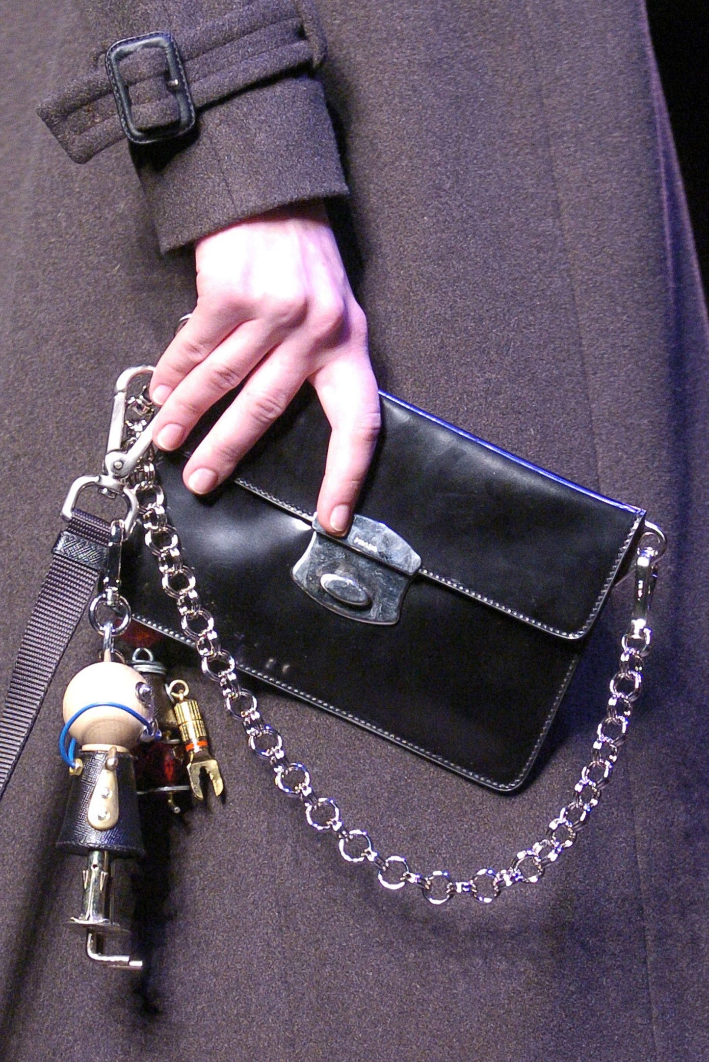 prada envelope clutch, a/w 2004