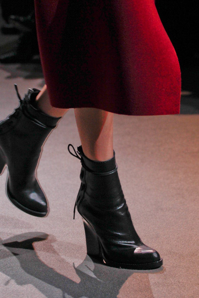 haider ackermann suede platform boots, f/w 2012