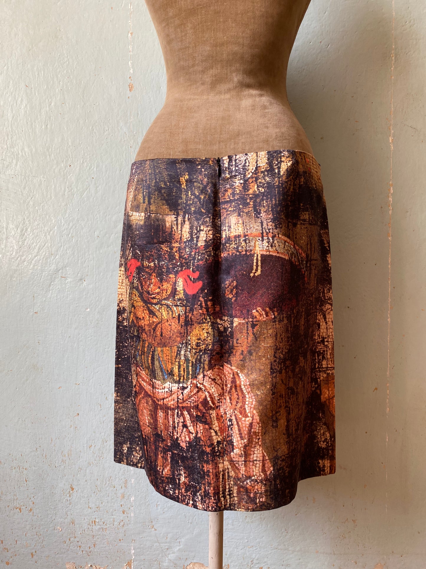 miu miu decayed mosaic skirt, s/s 2009