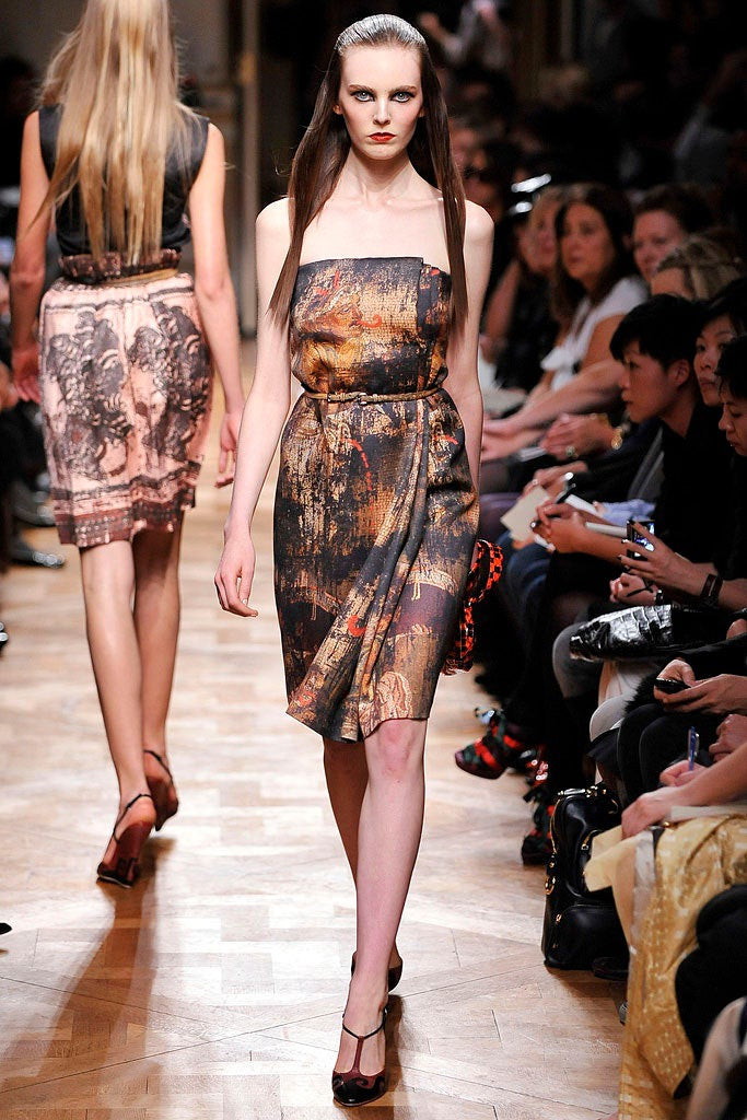 miu miu decayed mosaic skirt, s/s 2009