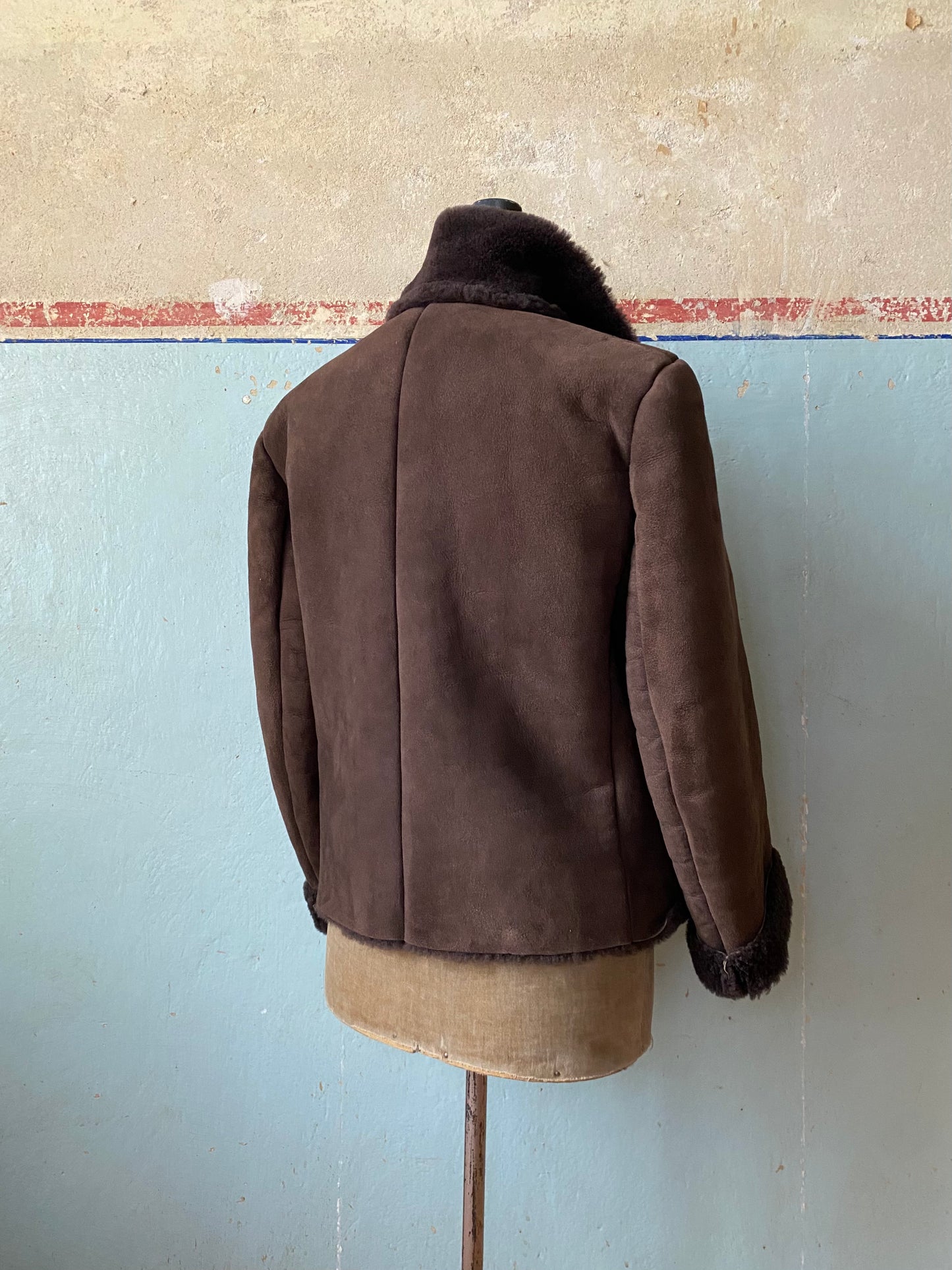 vivienne westwood gold label “chico” jacket in brown, mid-90s