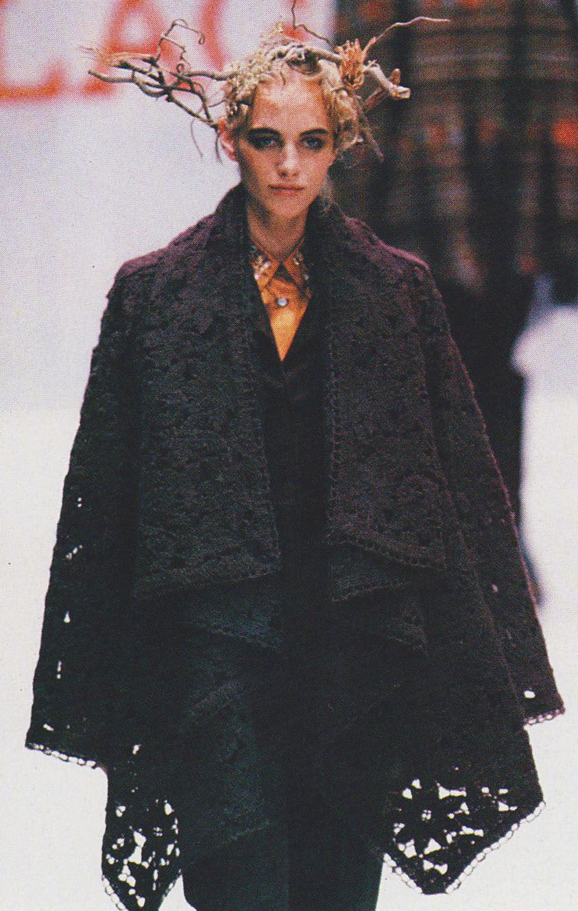 callaghan by romeo gigli embroidered blazer, f/w 1990