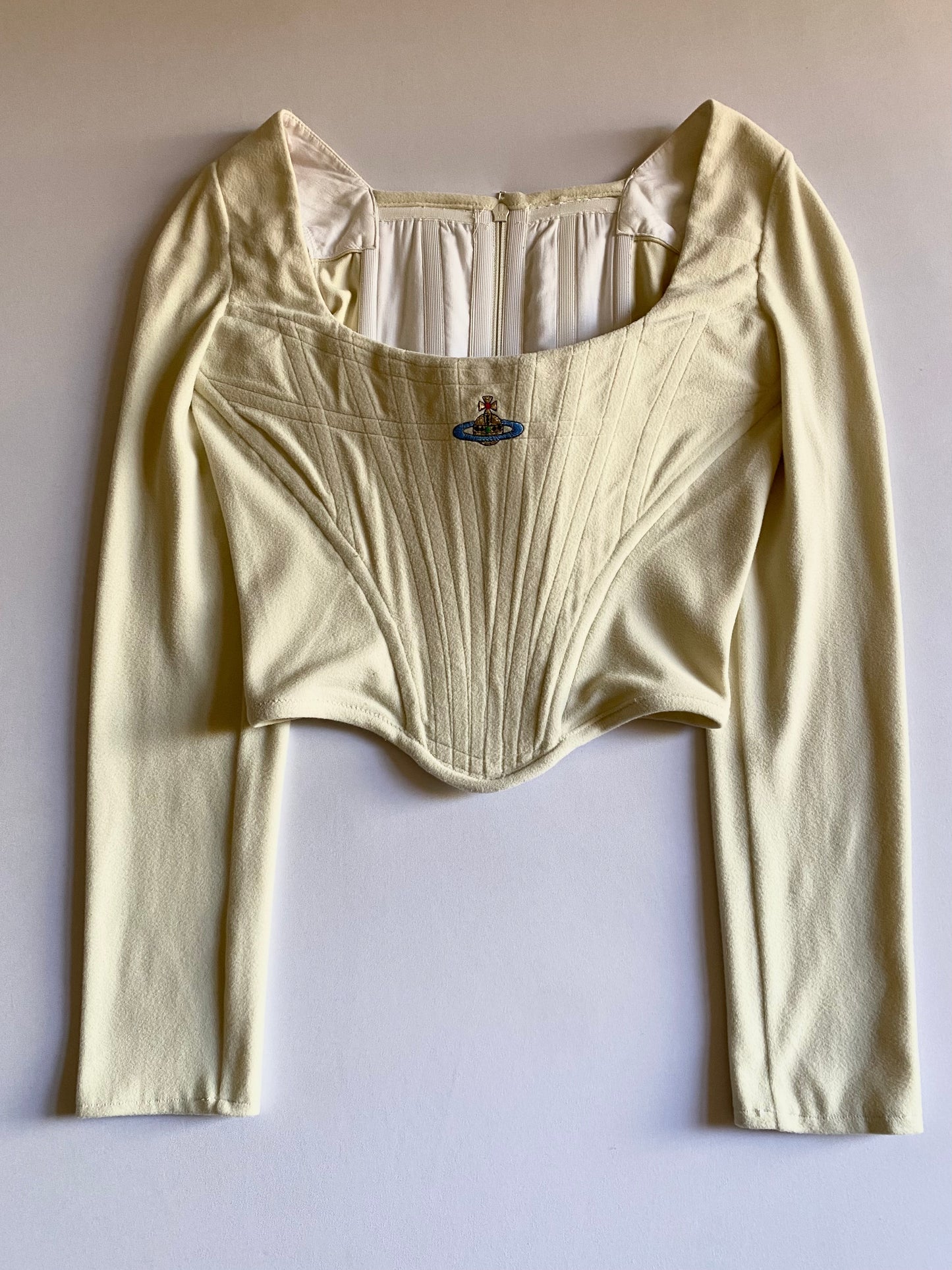 vivienne westwood long sleeve corset, early-mid 90s